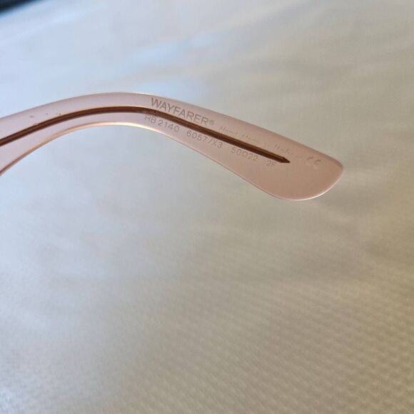 Ray-Ban Edition Pink Wayfarer Sunglases in Ice Pop Watermelon - Picture 5 of 7